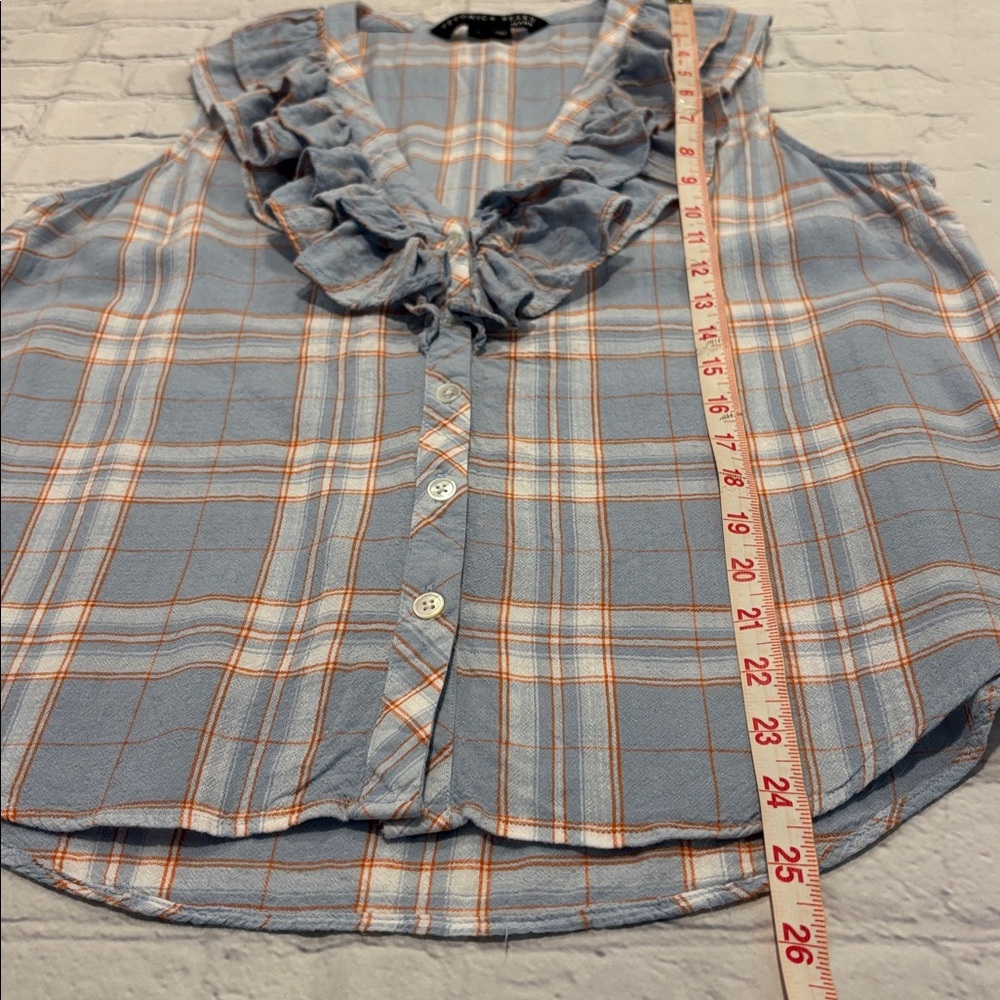 Veronica Beard Leina Shirt in Vapor Multi - Picture 16 of 16